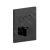 Paffoni Compact Box - Thermostatische Inbouwkraan, Voor 3 Uitgangen, Mat Zwart CPT519NO