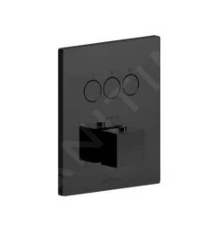 Paffoni Compact Box - Thermostatische Inbouwkraan, Voor 3 Uitgangen, Mat Zwart CPT519NO