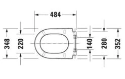 Duravit Darling New - WC-zitting Met SoftClose, Alpine Wit 0063390000 -Badkamer Luxe 8522889ca2cb79d856c2c984