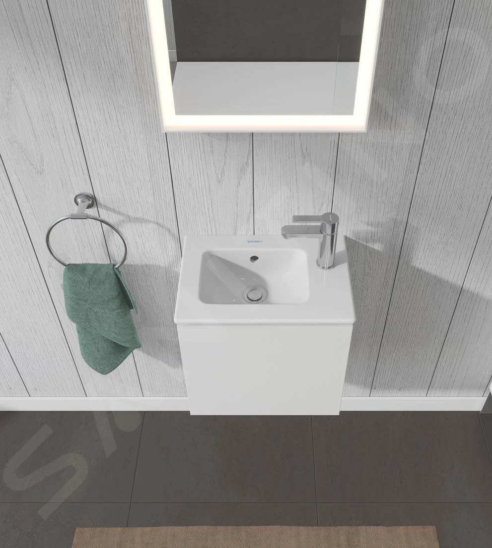 Duravit L-Cube - Wastafelonderkast 400x420x294 Mm, Scharnieren Links, Wit Mat LC6272L1818 7 Duravit L-Cube - Wastafelonderkast 400x420x294 Mm, Scharnieren Links, Wit Mat LC6272L1818 - Afbeelding 7
