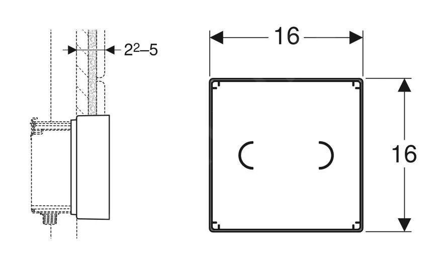 Geberit Toebehoren - Beschermdeksel Voor Afdekplaat 244.654.00.1 2 Geberit Toebehoren - Beschermdeksel Voor Afdekplaat 244.654.00.1 - Afbeelding 2