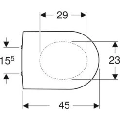 Geberit ICon - WC Zitting Met Softclose, Wit 574130000 -Badkamer Luxe 8692bcd6642b83e55331835d