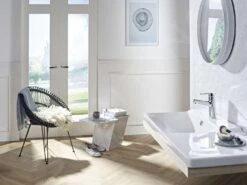 Hansa Designo - Wastafelkraan Met Waste, Chroom 51712283 -Badkamer Luxe 86b754f61084763660d86903