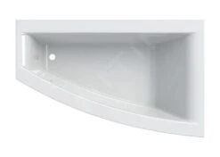 Geberit Selnova Square - Asymmetrisch Bad 1700x1050x470 Mm, Rechts, Wit 554.291.01.1