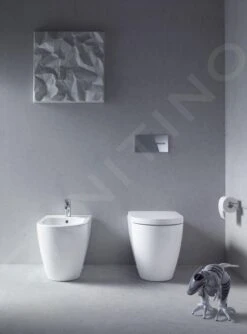 Duravit ME By Starck - Staande Toiletpot, Met HygieneGlaze, Alpine Wit 2169092000 -Badkamer Luxe 87246be7576c19224aafa18c