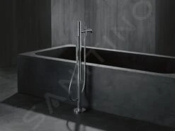 Axor Uno - Vrijstaande Badkraan Met Accessoires, Chroom 45416000 -Badkamer Luxe 87c9304510b744e2fff17f51