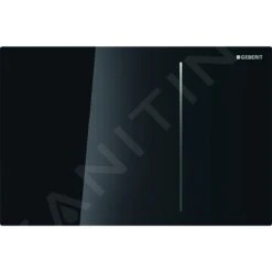 Geberit Sigma70 - Toilet Bedieningspaneel, Zwart/glas 115.625.SJ.1