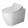 Duravit ME By Starck - Staande Closet Voor SensoWash, Met WonderGliss, Alpine Wit 21695900001