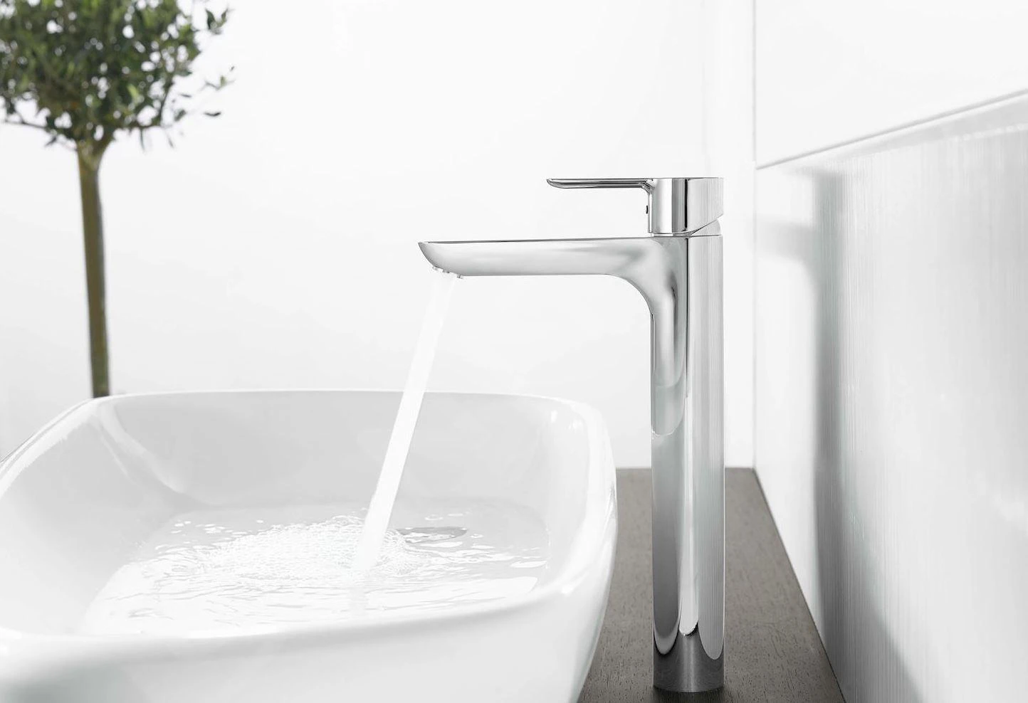 Hansa Ligna - Wastafelkraan, Chroom 06032203 3 Hansa Ligna - Wastafelkraan, Chroom 06032203 - Afbeelding 3