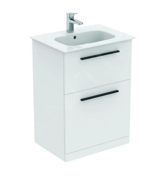 Ideal Standard I.Life A - Wastafelkast 600x440x853 Mm, 2 Laden, Mat Wit T5273DU 6 Ideal Standard I.Life A - Wastafelkast 600x440x853 Mm, 2 Laden, Mat Wit T5273DU - Afbeelding 6