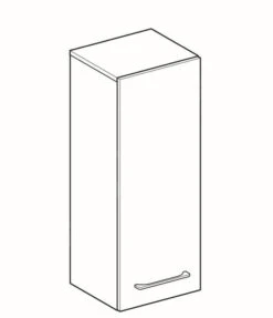 Geberit Selnova Square - Spiegelkast 850x330x297 Mm, 1 Deur, Hickorynoot 501.278.00.1 -Badkamer Luxe 8909d54e6f226eaa3d238764