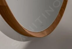Villeroy & Boch Antheus - Spiegel Houten Frame, Diameter 850 Mm, Noot B30500PV -Badkamer Luxe 893740ad5e351d86d297cd97