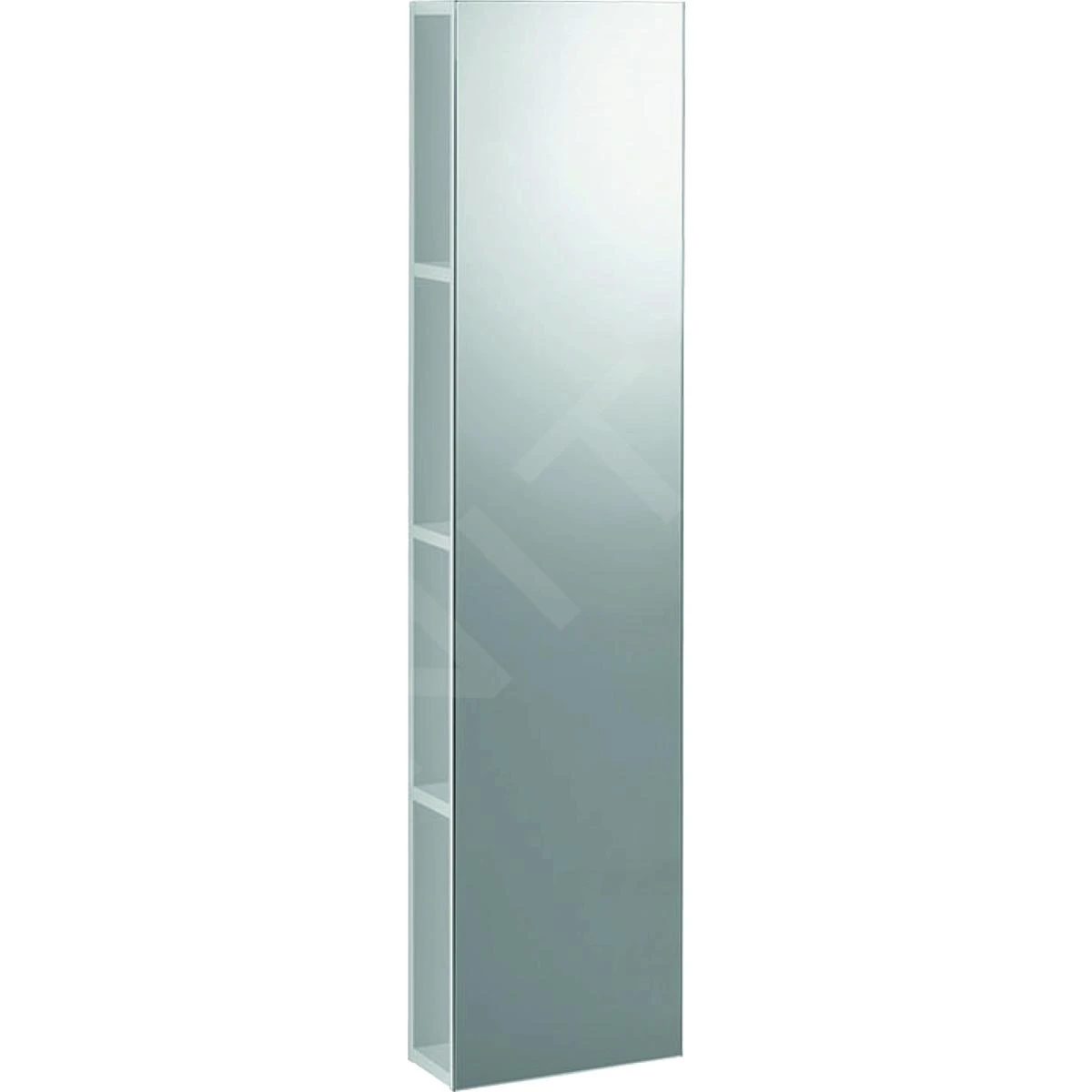 Geberit ICon - Spiegelkast 280x1200x140 Mm, Glanzend Wit 840028000 1 Geberit ICon - Spiegelkast 280x1200x140 Mm, Glanzend Wit 840028000