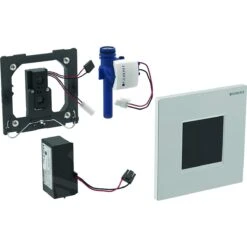 Geberit Spoelsystemen - Urinoirstuursysteem Met Elektronische Spoelactivering Type 30, Netvoeding, Geborsteld Chroom 116.027.KX.1 -Badkamer Luxe 8988135f5ae1f9208f9fbfb5