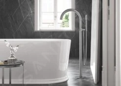 Grohe Atrio - Vrijstaande Badkraan, Met Draaibare Uitloop, Supersteel 25044DC3 8 Grohe Atrio - Vrijstaande Badkraan, Met Draaibare Uitloop, Supersteel 25044DC3 -Badkamer Luxe 89bfa27df8c41bbc97587623