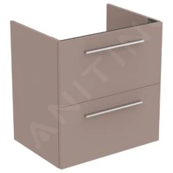 Ideal Standard I.Life A - Wastafelonderkast, 600x440x630 Mm, 2 Laden, Mat Beige T5255NH