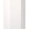 Duravit L-Cube - Hoge Badkamerkast 1320x500x363 Mm, Rechts, Glanzend Wit LC1179R2222