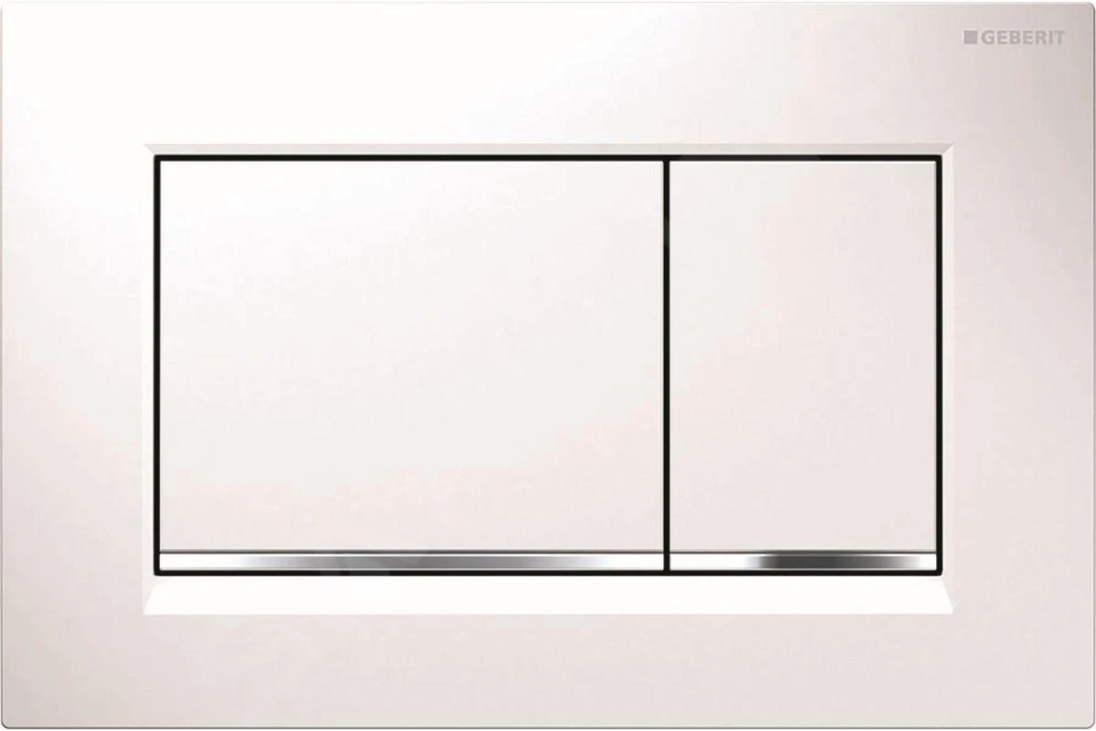 Geberit Duofix - Set Voorwandinstallatie, Closet Alpha Met WC-zitting, Bedieningspaneel Sigma30, Wit/chroom 111.355.00.5 ND5 6 Geberit Duofix - Set Voorwandinstallatie, Closet Alpha Met WC-zitting, Bedieningspaneel Sigma30, Wit/chroom 111.355.00.5 ND5 - Afbeelding 6