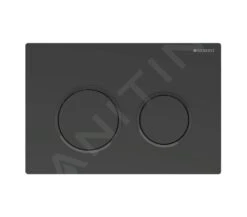 Geberit Omega20 - Bedieningsplaat, Mat Zwart 115.085.16.1