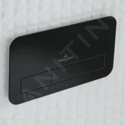 Villeroy & Boch ViConnect - WC-bedieningsplaat 200G, 2 Spoelvolumes, Glanzend Zwart 922400RB -Badkamer Luxe 8b19903450d623da3be2d6f9