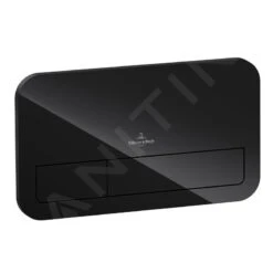 Villeroy & Boch ViConnect - WC-bedieningsplaat 200G Met LED-verlichting, Glanzend Zwart 921843RB