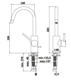 Paffoni Light - Wastafelkraan, Rvs LIG078ST -Badkamer Luxe 8beb5ffe354e343228c26202 1