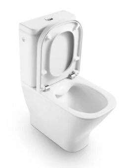 Roca The Gap - Duoblokpot, Vario Afvoer, Rimless, Wit A34273700H -Badkamer Luxe 8c59680daae9f1936933b534