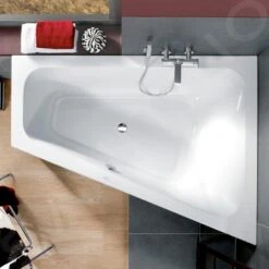 Villeroy & Boch Loop&Friends - Bad 1350x1750x440 Mm, Rechts, Wit UBA175LFS9REV-01 -Badkamer Luxe 8c7ae55c23a5c9e45aad756d