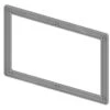 Tece TECEsolid - Afstandsraam Voor WC Bedieningsplaat, Grijs 9240441