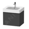 Duravit D-Neo - Wastafelkast 440x584x452 Mm, 1 Lade, Grafiet Mat DE4276049490000