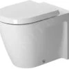Duravit Starck 2 - Staande Toiletpot, 370x570 Mm, Wit 2128090000