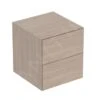 Geberit ONE - Zijkast 45x49x47 Cm, 2 Laden, Eiken 505.077.00.5
