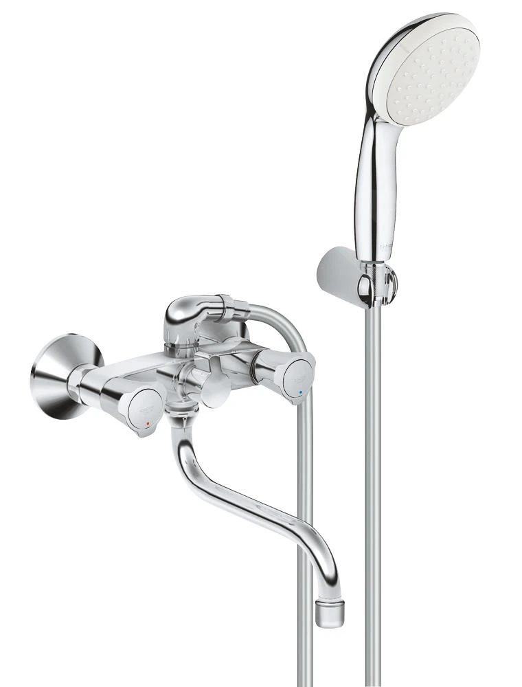 Grohe Costa L - Multifunctionele Badkraan Met Toebehoren, Chroom 2679010A 1 Grohe Costa L - Multifunctionele Badkraan Met Toebehoren, Chroom 2679010A