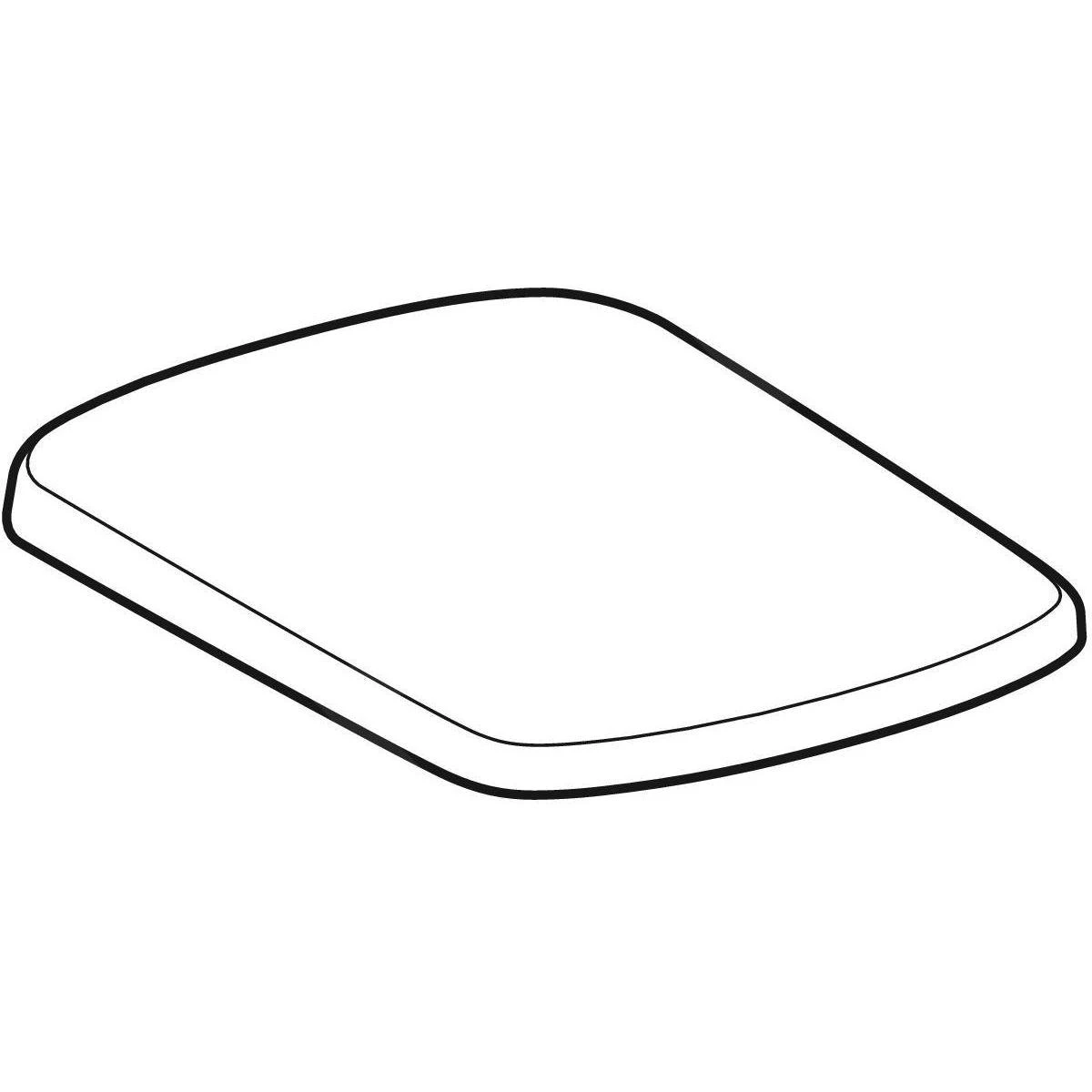 Geberit Selnova Compact - Wc Bril, Softclose, Wit 501.929.01.1 3 Geberit Selnova Compact - Wc Bril, Softclose, Wit 501.929.01.1 - Afbeelding 3