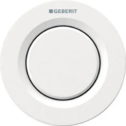 Geberit Spoelsystemen - Afstandsbediening Type 01, Pneumatisch, Voor 1-toets Spoeling, Alpine Wit 116.040.11.1