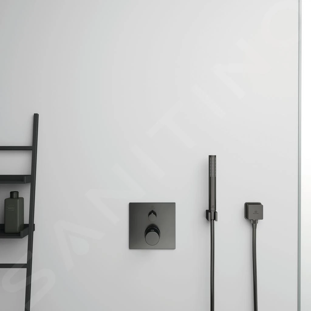 Ideal Standard CeraTherm - Inbouw Thermostatische Douchekraan, Magnetic Grey A6956A5 4 Ideal Standard CeraTherm - Inbouw Thermostatische Douchekraan, Magnetic Grey A6956A5 - Afbeelding 4