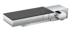 Axor Edge - Afbouwdeel Voor Thermostaat, 2 Functies, Chroom/diamond Cut 46241000