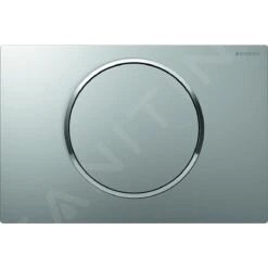 Geberit Sigma10 - Bedieningsplaat, Mat Chroom Gelakt/glanzend Chroom 115.758.JQ.5