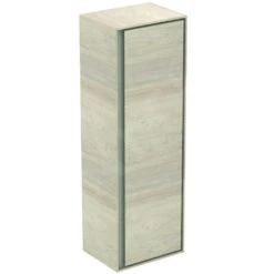 Ideal Standard Connect Air - Hoge Kast 400x300x1200 Mm, Licht Hout/mat Lichtbruin E0834UK -Badkamer Luxe 90bec24a1d21285de09ae74c