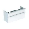 Geberit ICon - Wastafelonderkast Voor Dubbele Wastafel, 1190x620x477 Mm, Glazend Wit 840520000