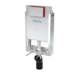 Kielle Genesis - Set Voorwandinstallatie, Toilet Met Toiletbril Softclose En Bedieningspaneel Gemini II, Wit/chroom 30505SZ17 -Badkamer Luxe 9176c4b7f0aad1c3586c2399 2