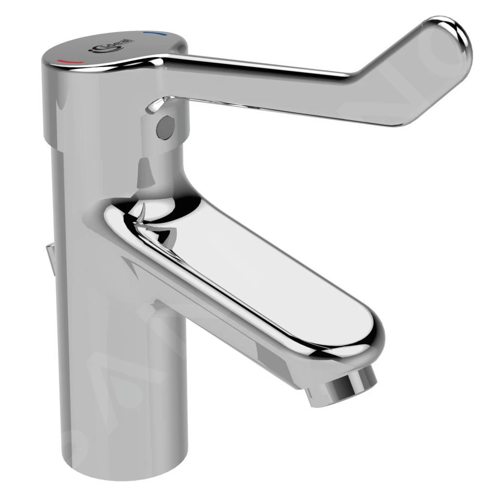 Ideal Standard Ceraplus II - Wastafelkraan Met Hendel, Met Afvoer, Chroom BC097AA 1 Ideal Standard Ceraplus II - Wastafelkraan Met Hendel, Met Afvoer, Chroom BC097AA