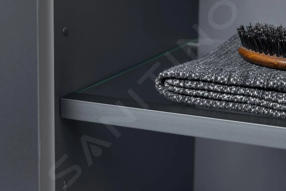 Duravit L-Cube - Hoge Badkamerkast 1320x400x363 Mm, Rechts, Glanzend Wit LC1178R2222 5 Duravit L-Cube - Hoge Badkamerkast 1320x400x363 Mm, Rechts, Glanzend Wit LC1178R2222 - Afbeelding 5