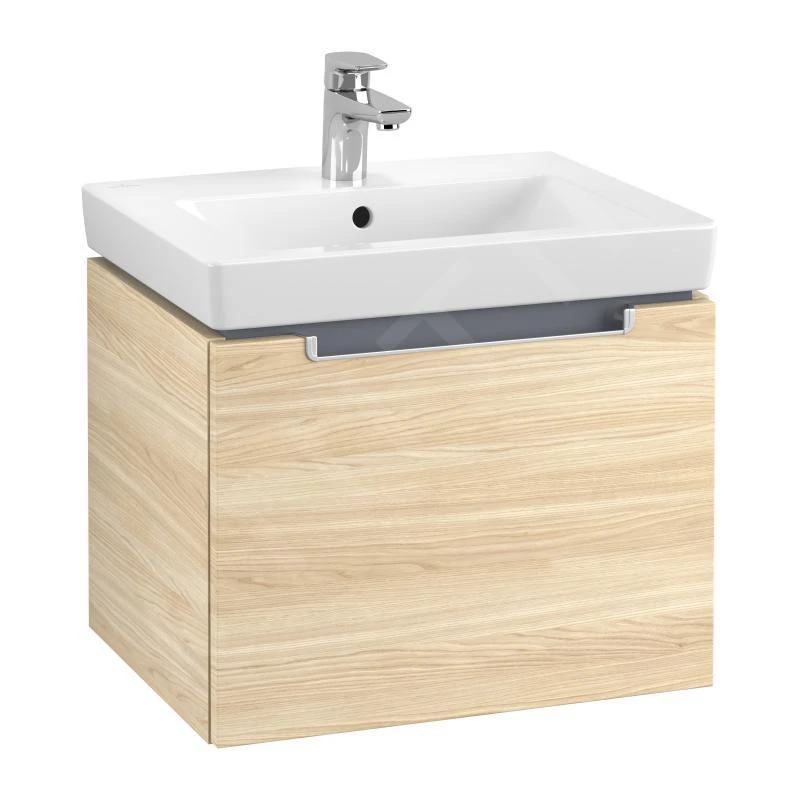 Villeroy & Boch Subway 2.0 - Wastafelkast, 537x420x423 Mm, 1 La, Jilm Impresso A68600PN 1 Villeroy & Boch Subway 2.0 - Wastafelkast, 537x420x423 Mm, 1 La, Jilm Impresso A68600PN