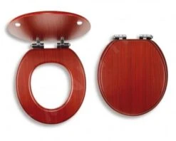 Novaservis Prestige - WC Bril Lyra, SoftClose, Gefineerd Hout WC/SOFTORECHLY