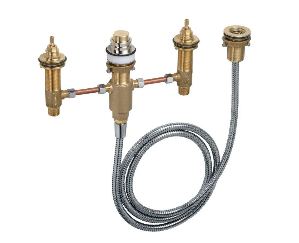 Hansgrohe Inbouwdelen - Basisgarnituur Voor 4-gats Badrandkraan 13244180 1 Hansgrohe Inbouwdelen - Basisgarnituur Voor 4-gats Badrandkraan 13244180