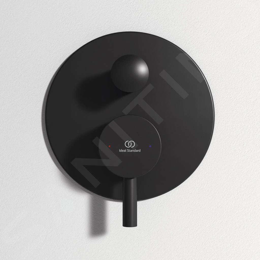 Ideal Standard CeraLine - Inbouw Badkraan Incl. Inbouwdeel, Zwart A6939XG 4 Ideal Standard CeraLine - Inbouw Badkraan Incl. Inbouwdeel, Zwart A6939XG - Afbeelding 4