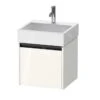 Duravit Ketho.2 - Wastafelkast 440x484x460 Mm, 1 Lade, Glanzend Wit K25074022220000