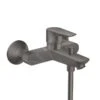 Hansgrohe Talis E - Badkraan, Geborsteld Zwart Chroom 71740340