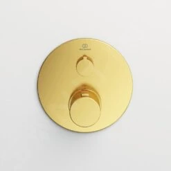 Ideal Standard CeraTherm - Inbouw Thermostatische Douchekraan, Brushed Gold A5813A2 -Badkamer Luxe 954dce983499876b9570d82c
